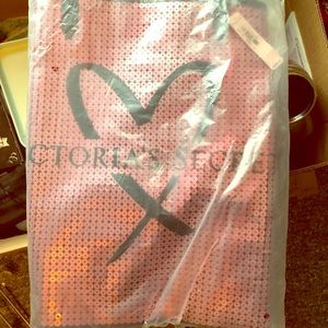 VS Pink sequin tote